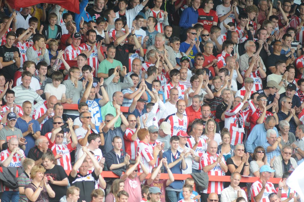 Exeter City FC and police praise